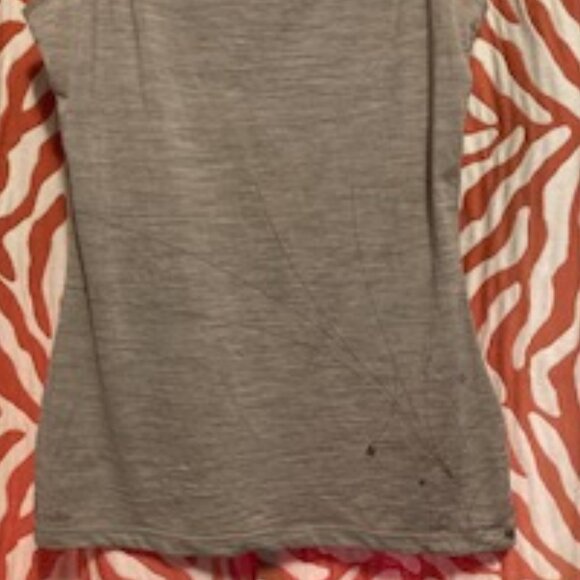 Icebreaker 100% soft Merino Wool Blend Layering Tank, Unique design on Tan, sm - Picture 7 of 7